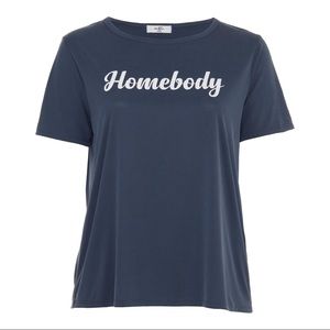 Homebody short sleeves tee top t-shirt Moa Moa - S
